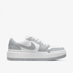 Air Jordan 1 Low Elevate White and Wolf Grey