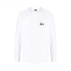 Stussy logo print long-sleeved Tee Size Small